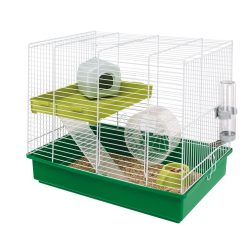 Ferplast Hamster Duo hörcsögketrec zöld (emeletes)