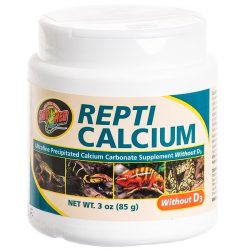 Repti Calcium D3 vitamin nélkül, 85 g