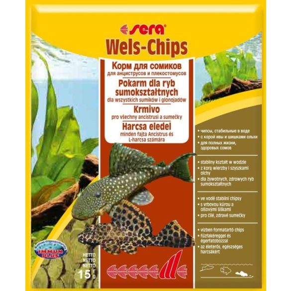 Sera Wels-Chips, Harcsa eledel 15g
