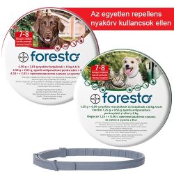   Foresto nyakörv kutyáknak kullancs- és bolha ellen 38 cm, 8 kg alatt