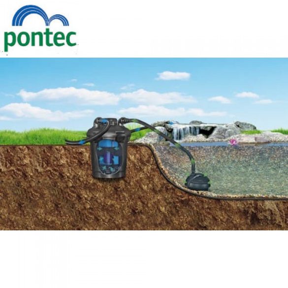 Pontec PondoPress 5000 UVC tószűrő szett