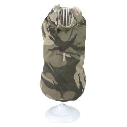   Croci Spa olasz kabát kifordítható - bézs- katonai mintás - Luke