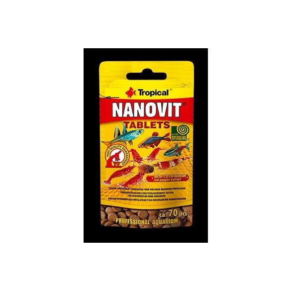 Tropical Nanovit Tablets 10g/70db