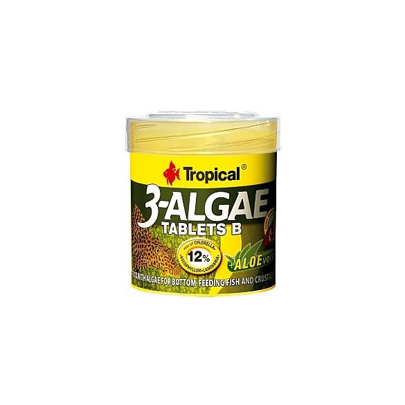 Tropical 3-Algal Tablets B/ algás táplálék 35g/50ml