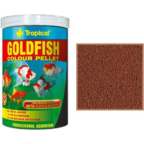 Tropical Goldfish Color pellet színező eledel 250ml