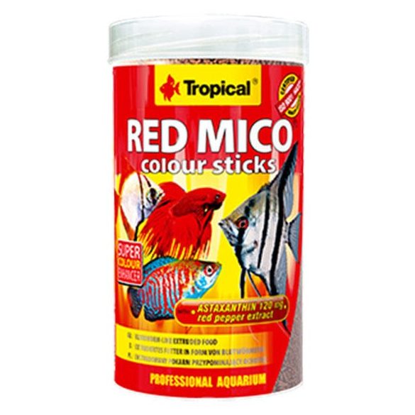 Tropical Red Mico szinező eledel halaknak