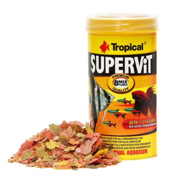 Tropical Supervit 8 Mix lemezes haltáp 250 ml