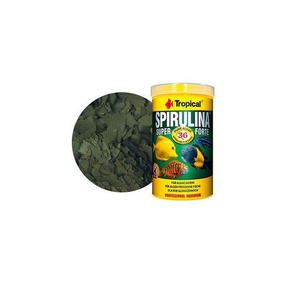 Tropical Spirulina Super Forte 36% tiszta alga, 250 ml