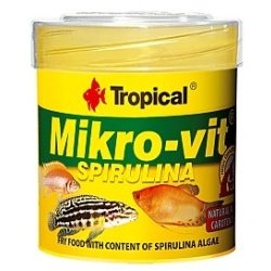   Tropical Mikro-Vit spirulina / növényi eledel halaknak 32g/50ml 