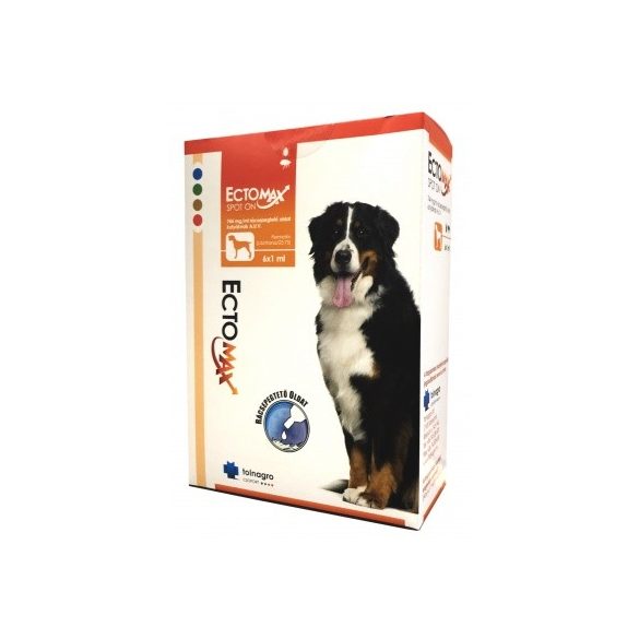 ECTOMAX SPOT ON 2-15 kg közötti testtömegü kutyák részére