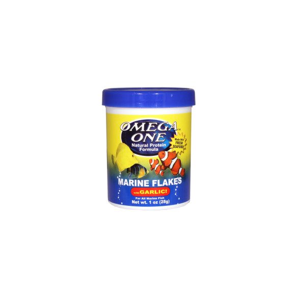 Omega One Garlic Marine Flakes /28 gramm/ lemezes haleledel