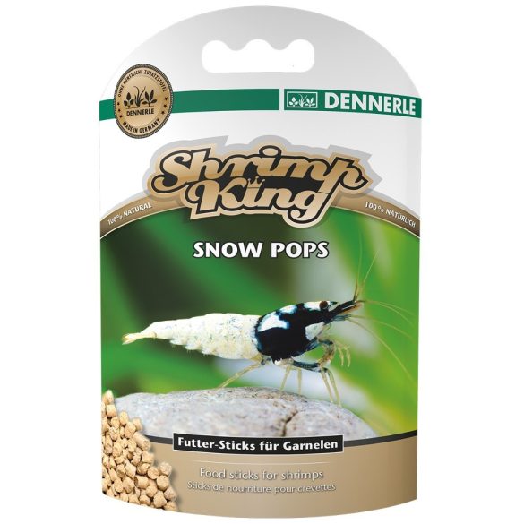 Dennerle garnélatáp - Shrimp King Snow Pops kiegészítő táp 40g